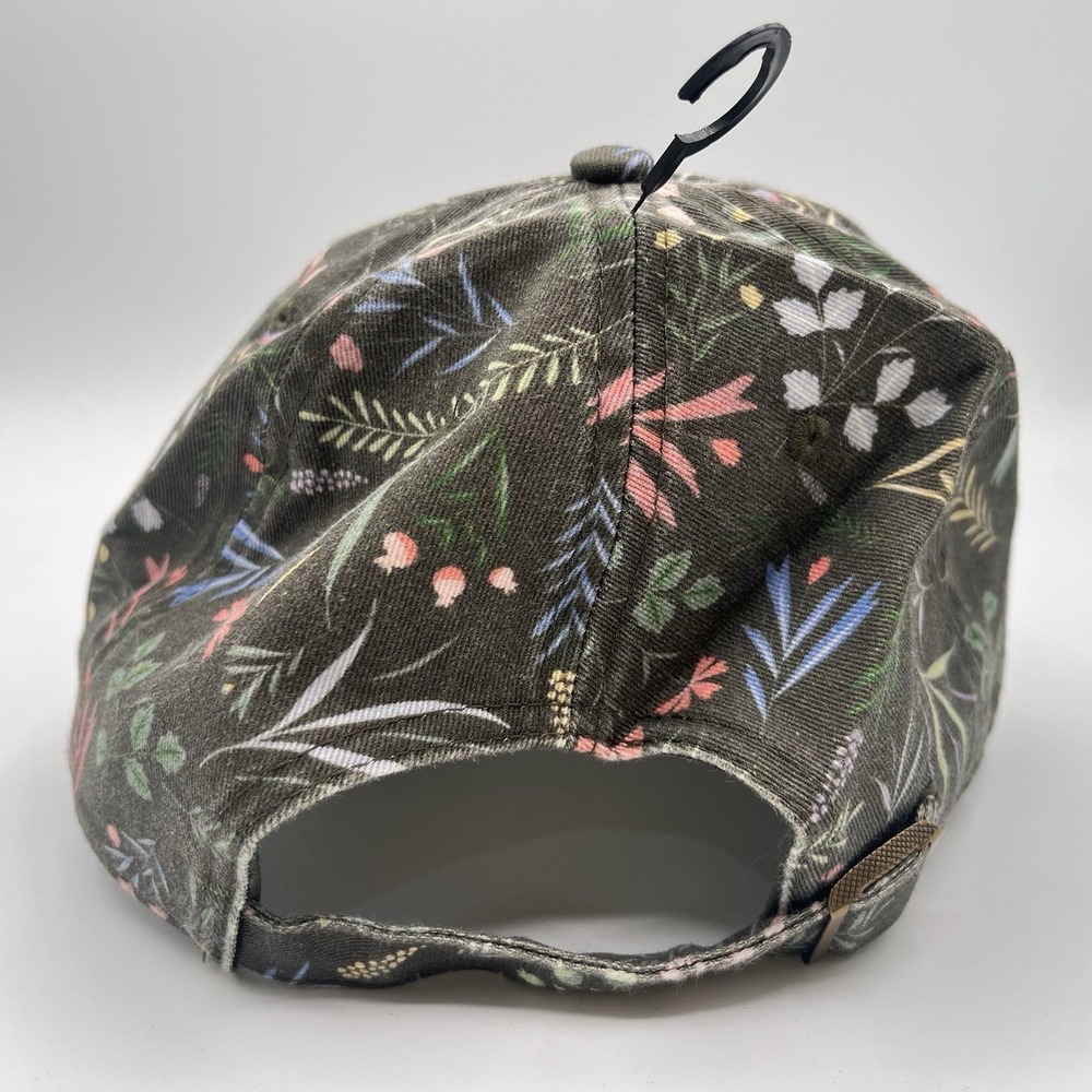 New York‎ Jets 47 Brand Hat Cap Strap Back Womens Clean Up NFL Floral NEW - Picture 4 of 8